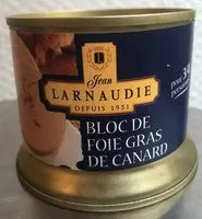 Mängden socker i Bloc de foie gras de canard