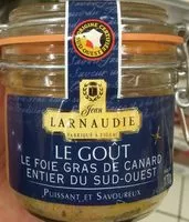 Mängden socker i Le goût le foie gras de canard rntier du sud-ouest