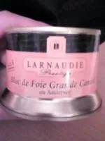 Mängden socker i Bloc de foie gras de Canard