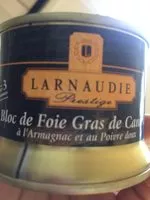 Mängden socker i Bloc de foie gras de canard