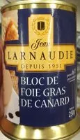 Mängden socker i Bloc de foie gras de canard