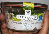 Mängden socker i Le foie gras de canard entier du Quercy