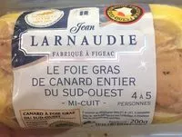 Mängden socker i Foie gras de canard entier