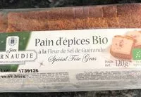 Mängden socker i Pain d'epices bio