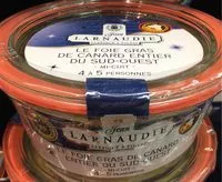 Mängden socker i Foie gras de canard entier du Sud-Ouest mi-cuit
