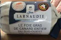 Mängden socker i Foie gras de canard