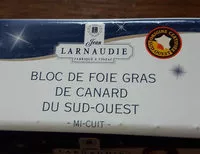 Mängden socker i Bloc de foie gras de canard du Sud-Ouest