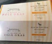 Mängden socker i Bloc de foie gras de canard mi-cuit au Porto