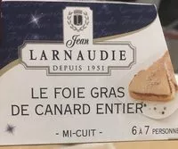 Mängden socker i Foie gras de canard entier
