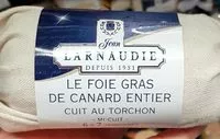 Mängden socker i Foie gras canard entier