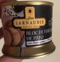Mängden socker i Bloc de Foie Tras de Pato