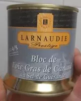 Mängden socker i Bloc de foie gras de canard au sel de guerande