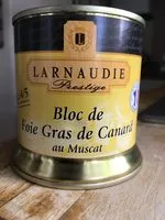 Mängden socker i Bloc de foie gras de canard au Muscat