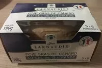 Mängden socker i Foie Gras de Canard au sel de Guérande