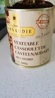 Mängden socker i Cassoulet de Castelnaudary au canard