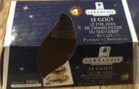 Mängden socker i Fois gras de canard entier du Sud-Ouest