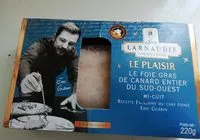 Mängden socker i Le foie gras de canard entier du Sud Ouest