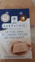 Mängden socker i Foie gras de canard entier du Sud-Ouest