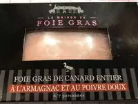 Mängden socker i Foie gras de canard entier