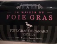Mängden socker i Foie gras de canard entier