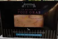 Mängden socker i Foie gras de canard entier