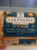 Mängden socker i Le foie gras de canard entier