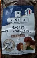 Mängden socker i Magret de canard cru aux cèpes