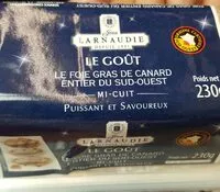 Mängden socker i Le Foie Gras de Canard Entier du Sud-Ouest mi-cuit