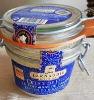 Mängden socker i Le foie gras de canard entier du Sud-Ouest assaisonné aux épices de Noël