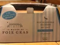 Mängden socker i Bloc de Foie Gras de Canard mi-cuit au sel de Guérande