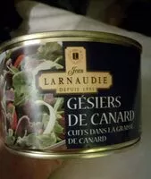 Mängden socker i Gésiers de canard