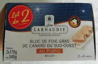 Mängden socker i Bloc de foie gras de canard