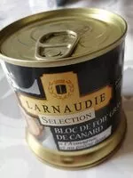 Mängden socker i Bloc de foie gras de canard