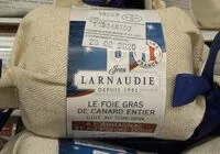 Mängden socker i Le foie gras de canard entier