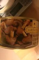 Mängden socker i Manchons de canard confit aux cèpes