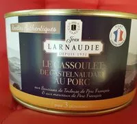 Mängden socker i Cassoulet de Castelnaudary au porc