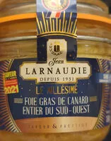Mängden socker i Foie gras de canard entier du Sud-Ouest
