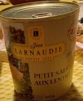 Mängden socker i Petit salé aux lentilles