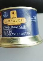 Mängden socker i Bloc de foie gras de canard