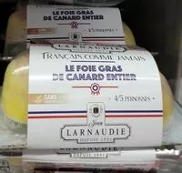 Mängden socker i Le foie gras de canard entier