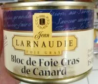 Mängden socker i Bloc de Foie gras de canard