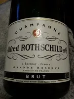 Mängden socker i Champagne Alfred Rothschild et Cie brut