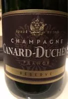 Mängden socker i Canard-Duchêne CHAMPAGNE