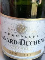 Mängden socker i Champagne