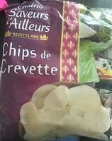 Mängden socker i Chips de crevette