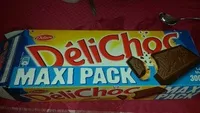 Mängden socker i Biscuits Délichoc Familial Chocolat au lait - 300g