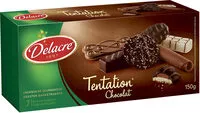 Mängden socker i Biscuits Delacre Tentation Chocolat - 150g
