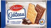 Mängden socker i Delacre Gâteau Chocolat - 200g