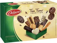 Mängden socker i Biscuits Delacre Tea Time Assortiment - 500g