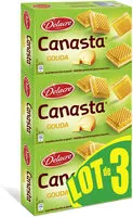 Mängden socker i Delacre Bâtons biscuits apéritifs fourrés gouda - 2X60g